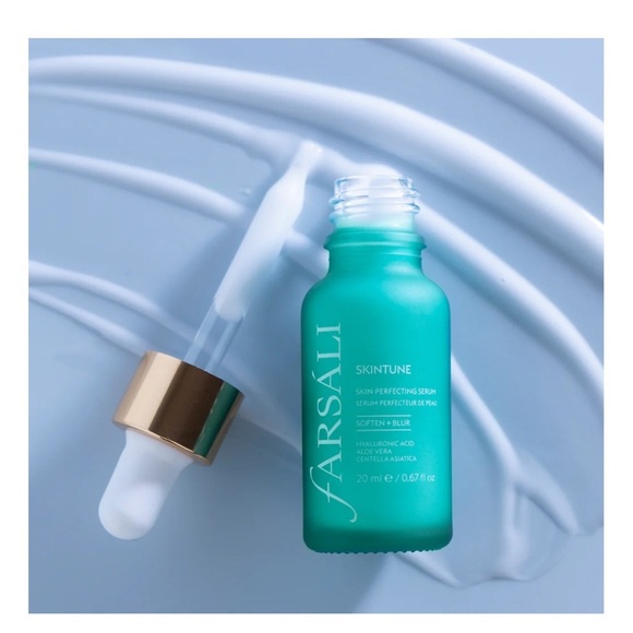 Farsali Skintune Blur Perfecting Primer Serum - Gold and Teal - Picture 2 of 10